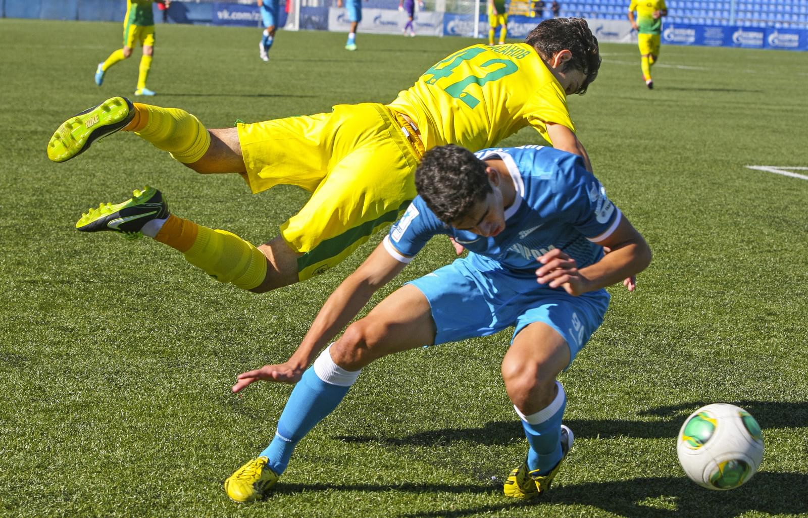 Молодежное первенство России, матч «Зенит» — «Анжи»