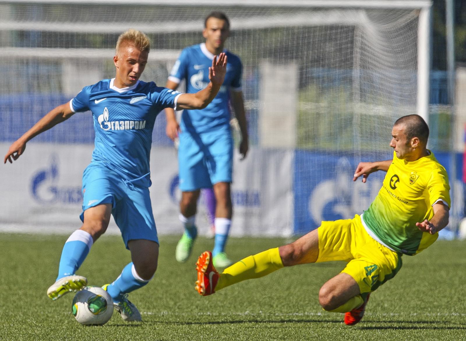 Молодежное первенство России, матч «Зенит» — «Анжи»