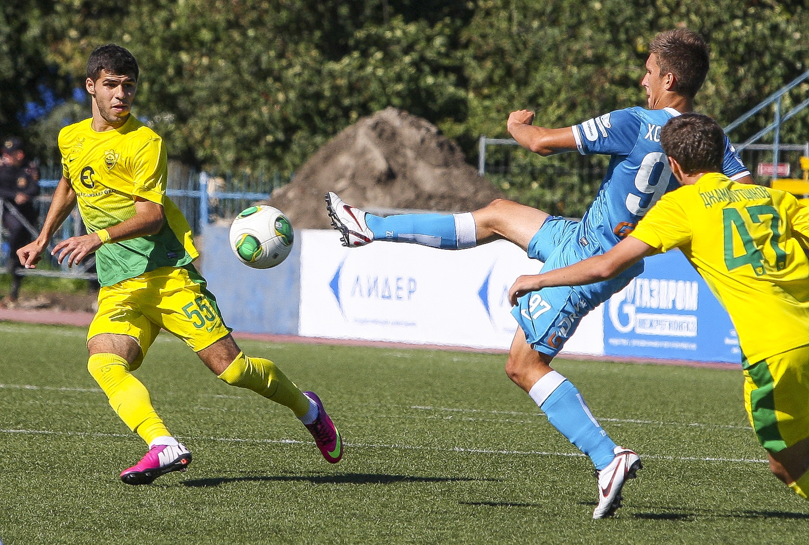 Молодежное первенство России, матч «Зенит» — «Анжи»