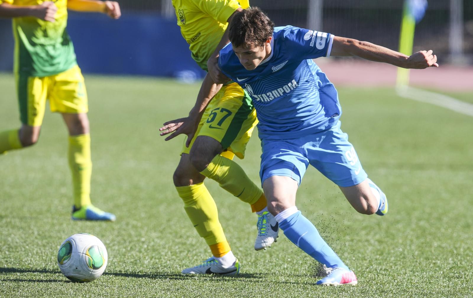 Молодежное первенство России, матч «Зенит» — «Анжи»