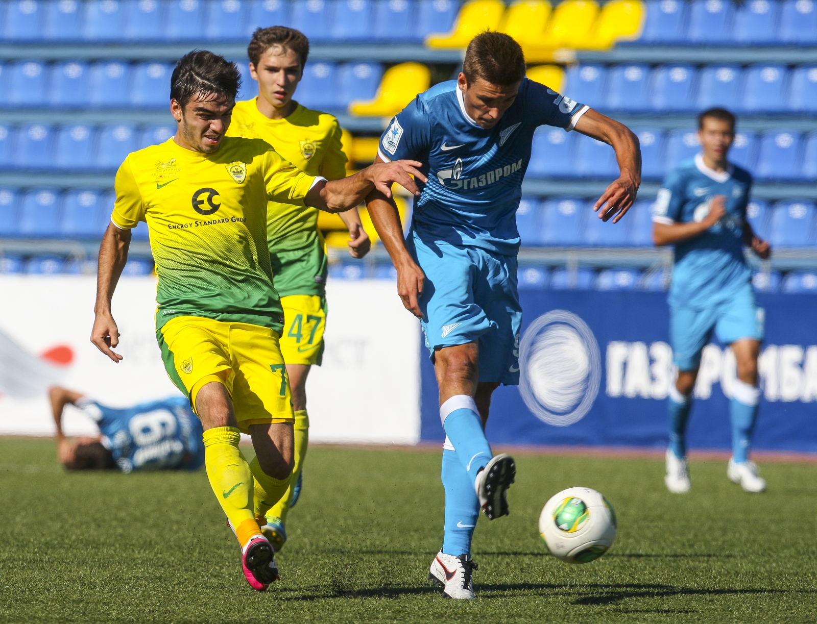 Молодежное первенство России, матч «Зенит» — «Анжи»