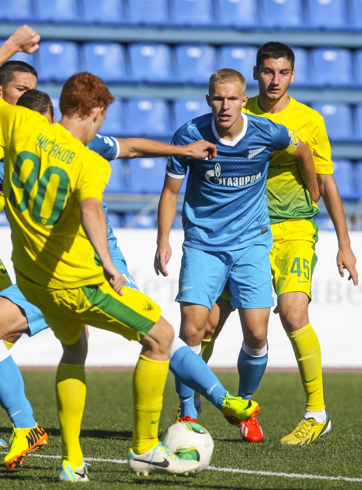Молодежное первенство России, матч «Зенит» — «Анжи»