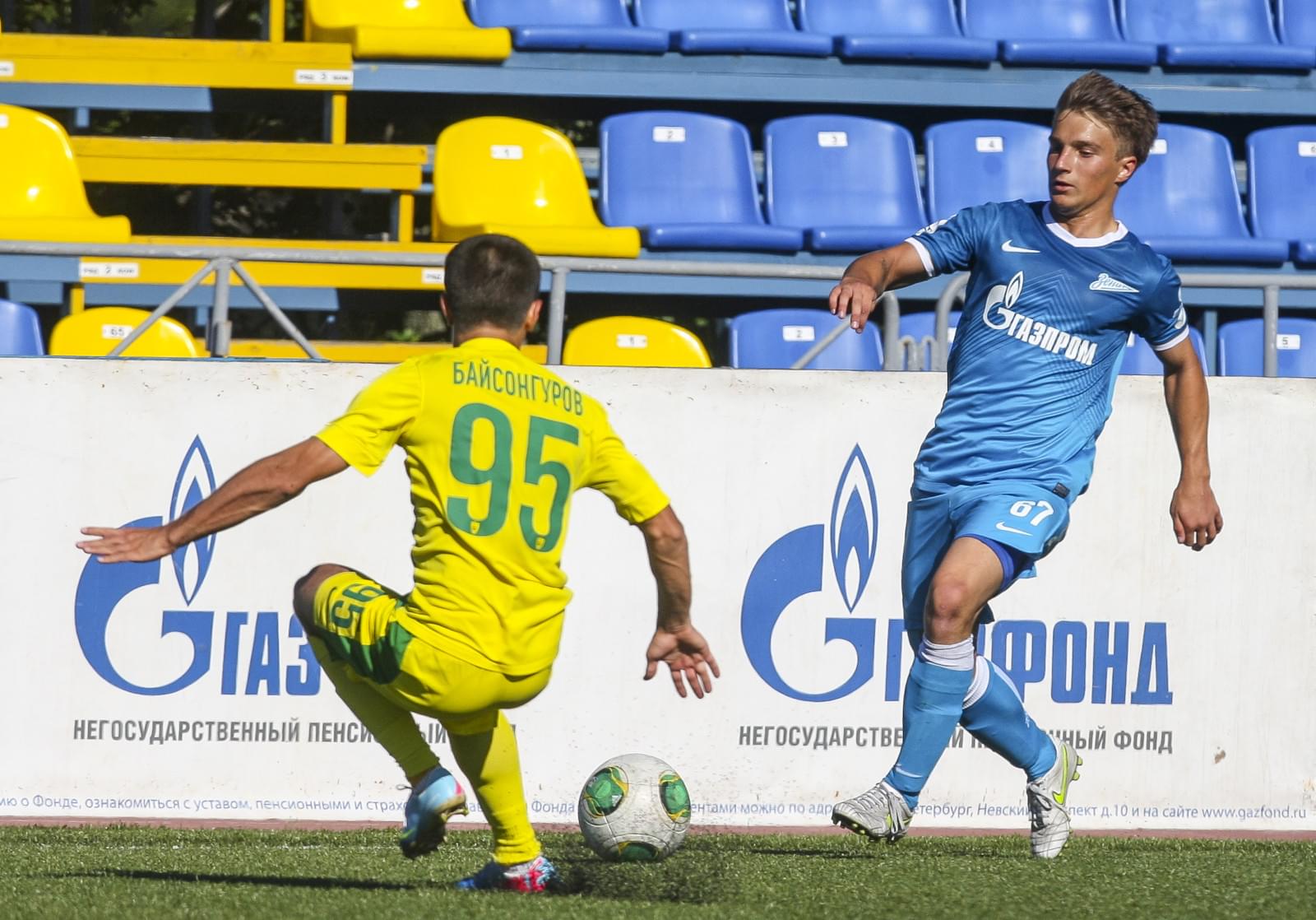 Молодежное первенство России, матч «Зенит» — «Анжи»