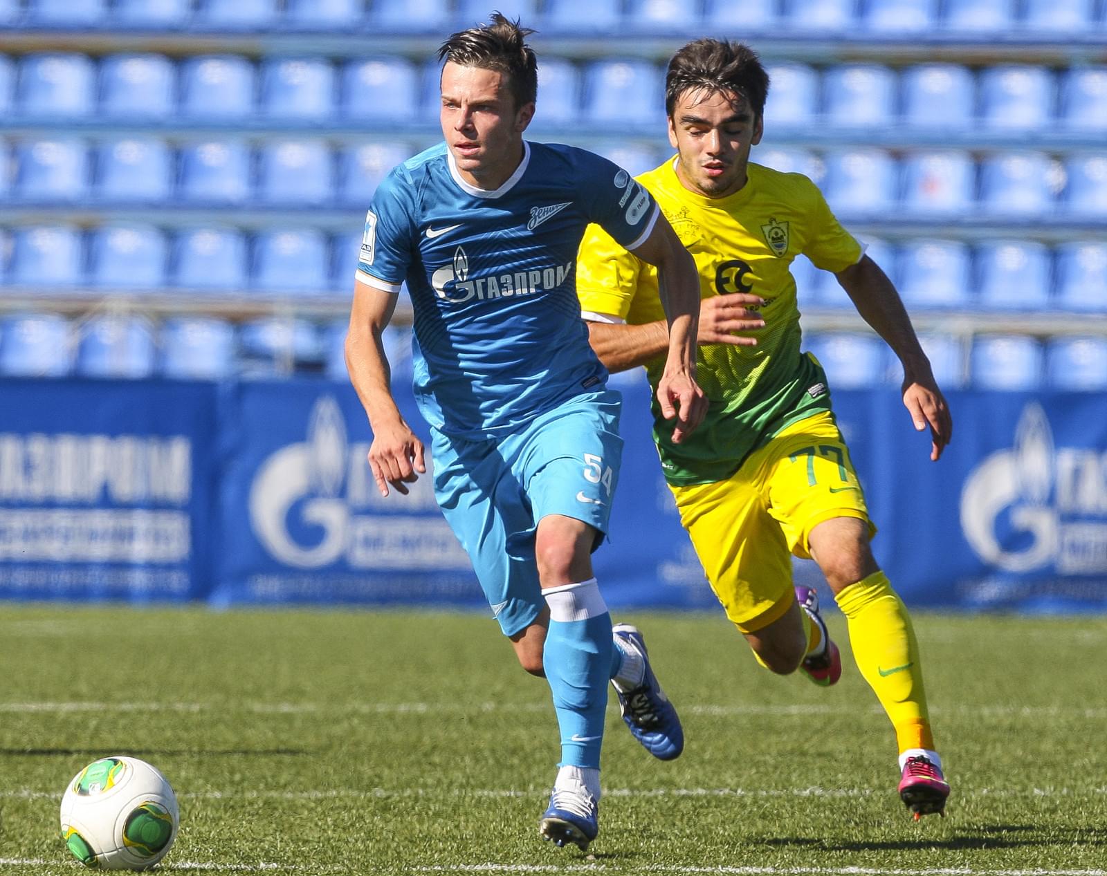 Молодежное первенство России, матч «Зенит» — «Анжи»