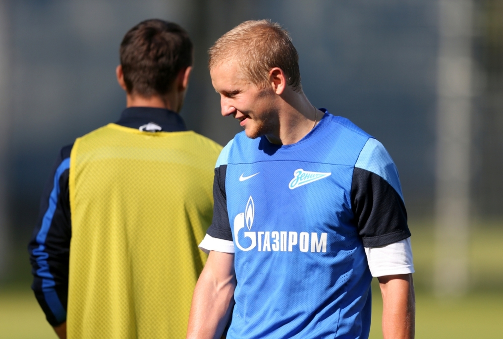 Открытая тренировка «Зенита» перед матчем «Зенит» — «Терек»