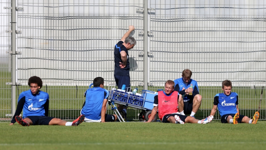 Открытая тренировка «Зенита» перед матчем «Зенит» — «Терек»