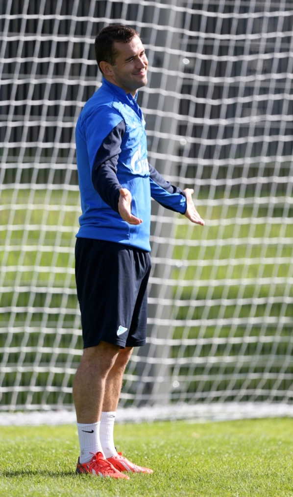 Открытая тренировка «Зенита» перед матчем «Зенит» — «Терек»