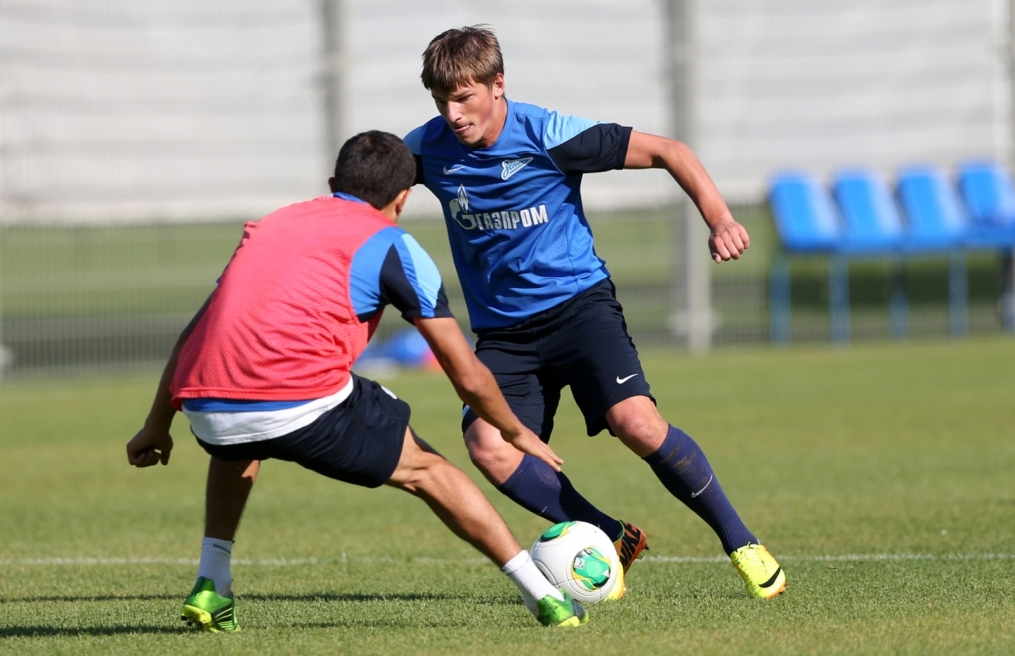 Открытая тренировка «Зенита» перед матчем «Зенит» — «Терек»