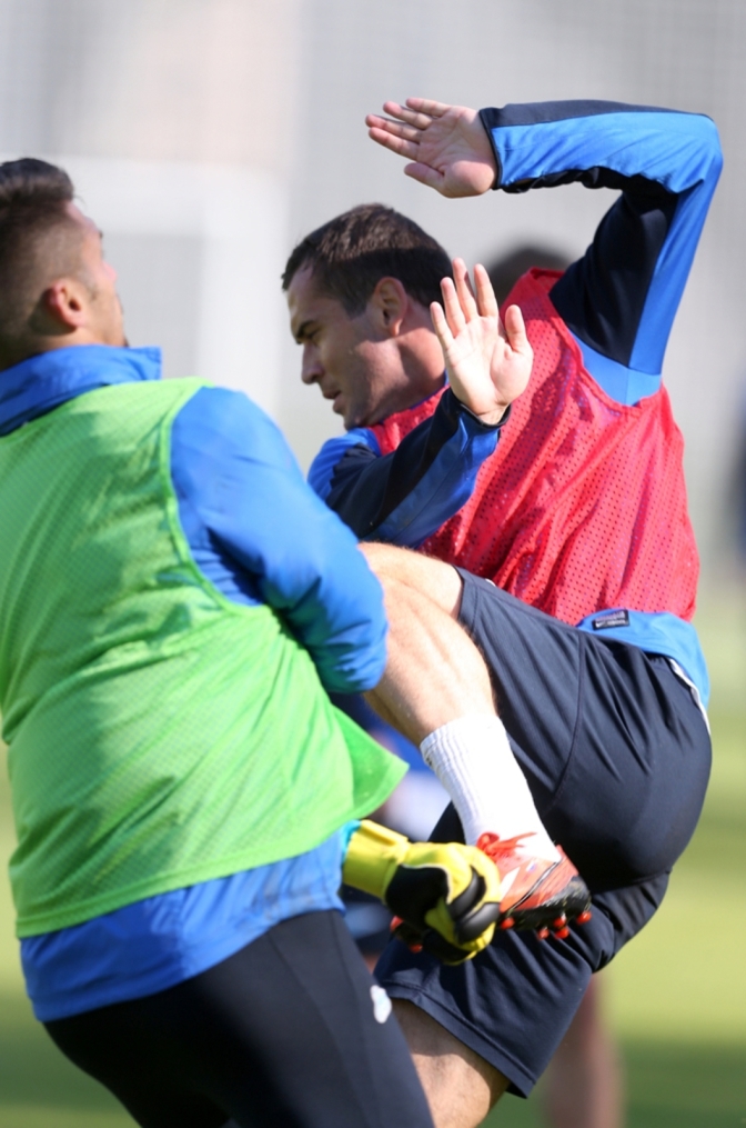 Открытая тренировка «Зенита» перед матчем «Зенит» — «Терек»