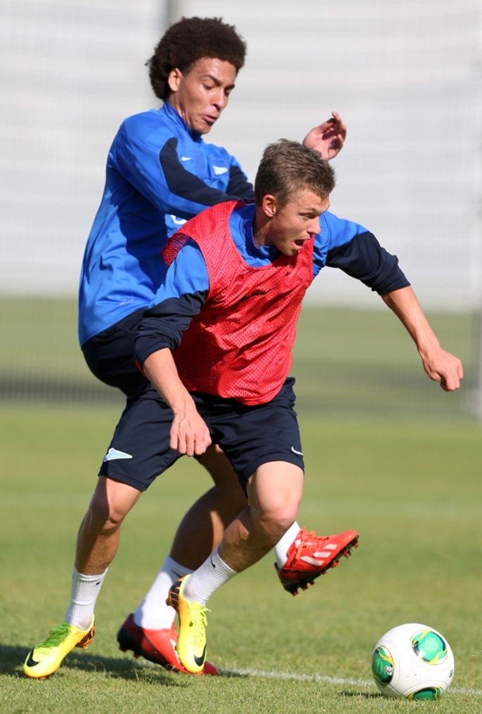 Открытая тренировка «Зенита» перед матчем «Зенит» — «Терек»