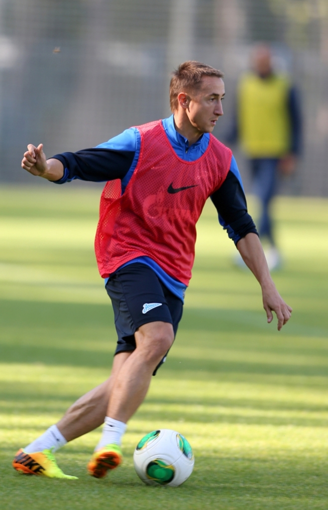 Открытая тренировка «Зенита» перед матчем «Зенит» — «Терек»