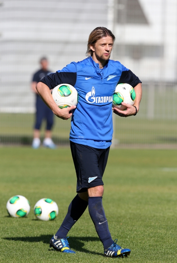 Открытая тренировка «Зенита» перед матчем «Зенит» — «Терек»