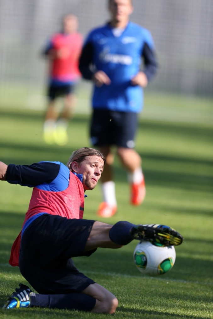 Открытая тренировка «Зенита» перед матчем «Зенит» — «Терек»