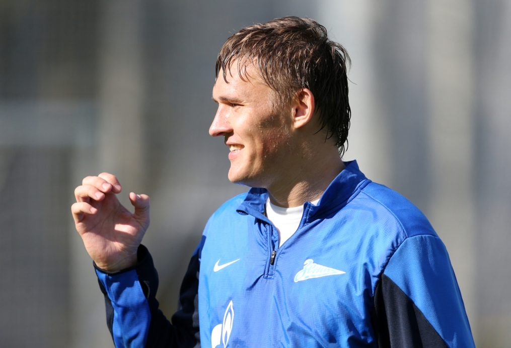 Открытая тренировка «Зенита» перед матчем «Зенит» — «Терек»