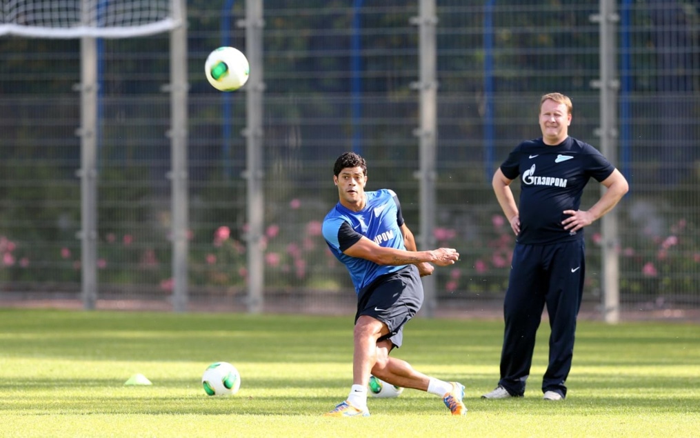 Открытая тренировка «Зенита» перед матчем «Зенит» — «Терек»