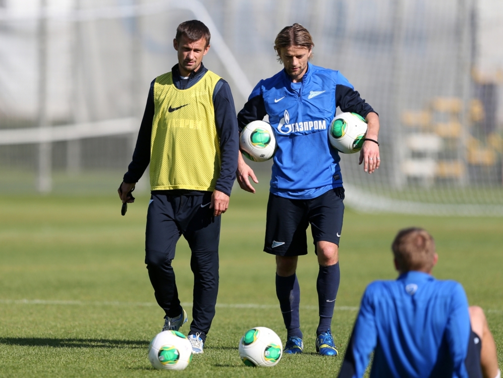 Открытая тренировка «Зенита» перед матчем «Зенит» — «Терек»