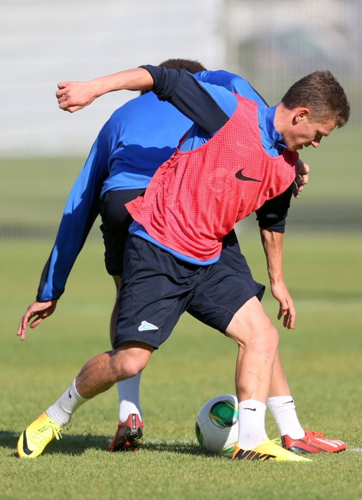 Открытая тренировка «Зенита» перед матчем «Зенит» — «Терек»