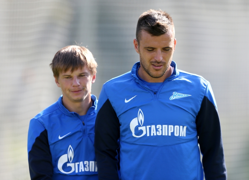 Открытая тренировка «Зенита» перед матчем «Зенит» — «Терек»