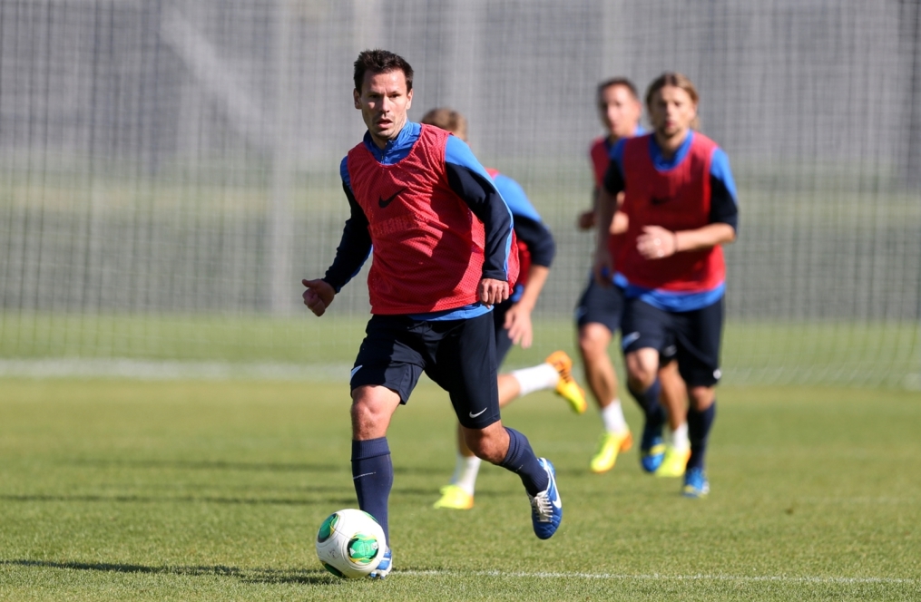 Открытая тренировка «Зенита» перед матчем «Зенит» — «Терек»