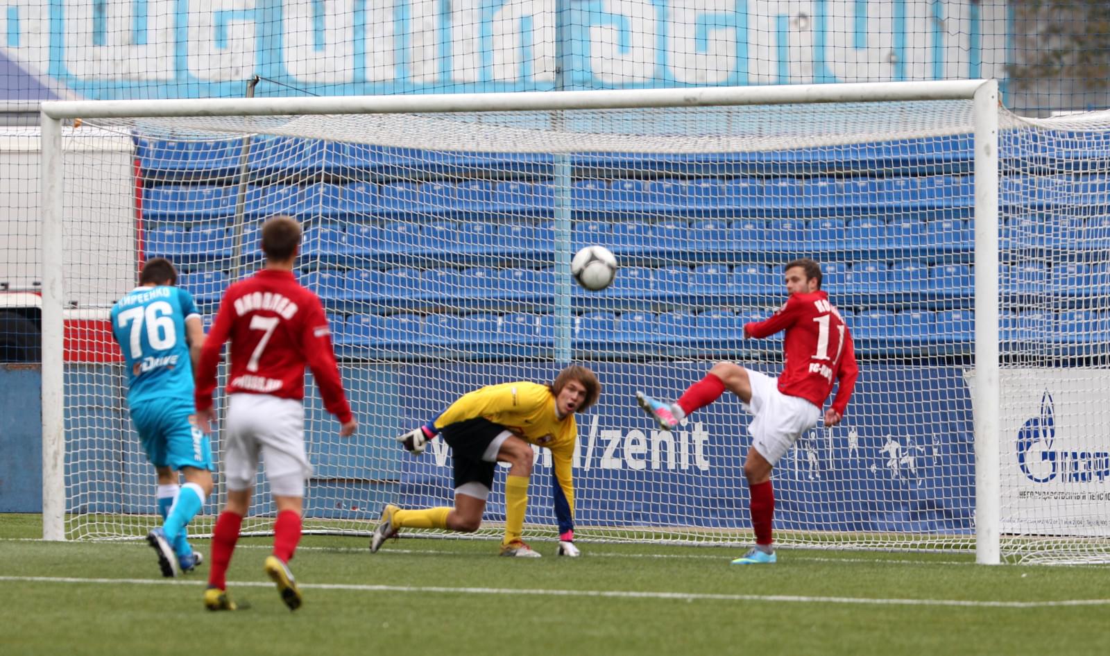 Первенство команд второго дивизиона, зона «Запад», «Зенит-2» — «Русь»