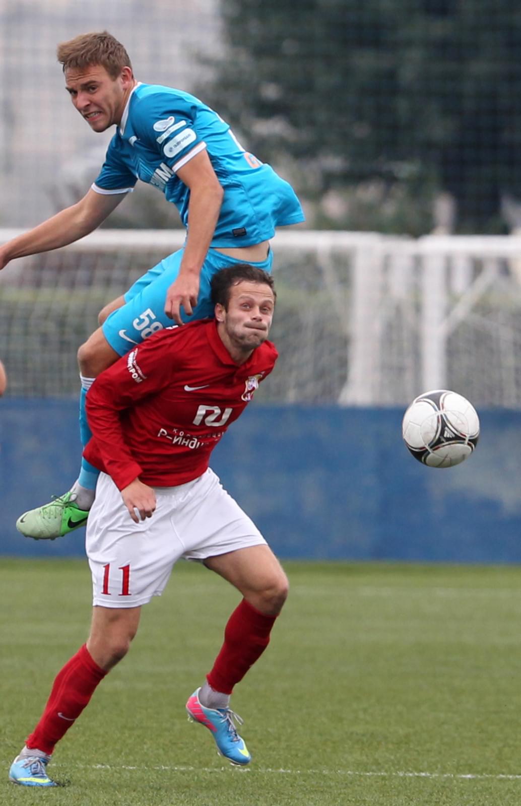 Первенство команд второго дивизиона, зона «Запад», «Зенит-2» — «Русь»