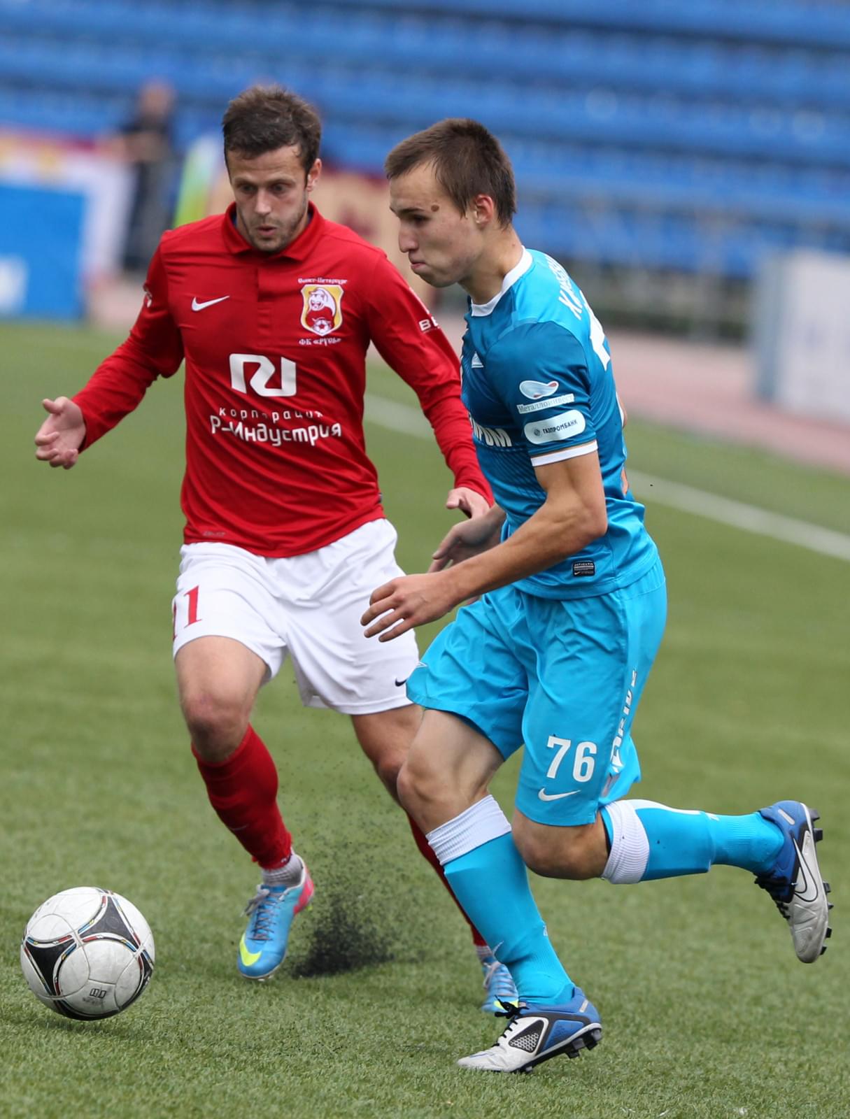 Первенство команд второго дивизиона, зона «Запад», «Зенит-2» — «Русь»