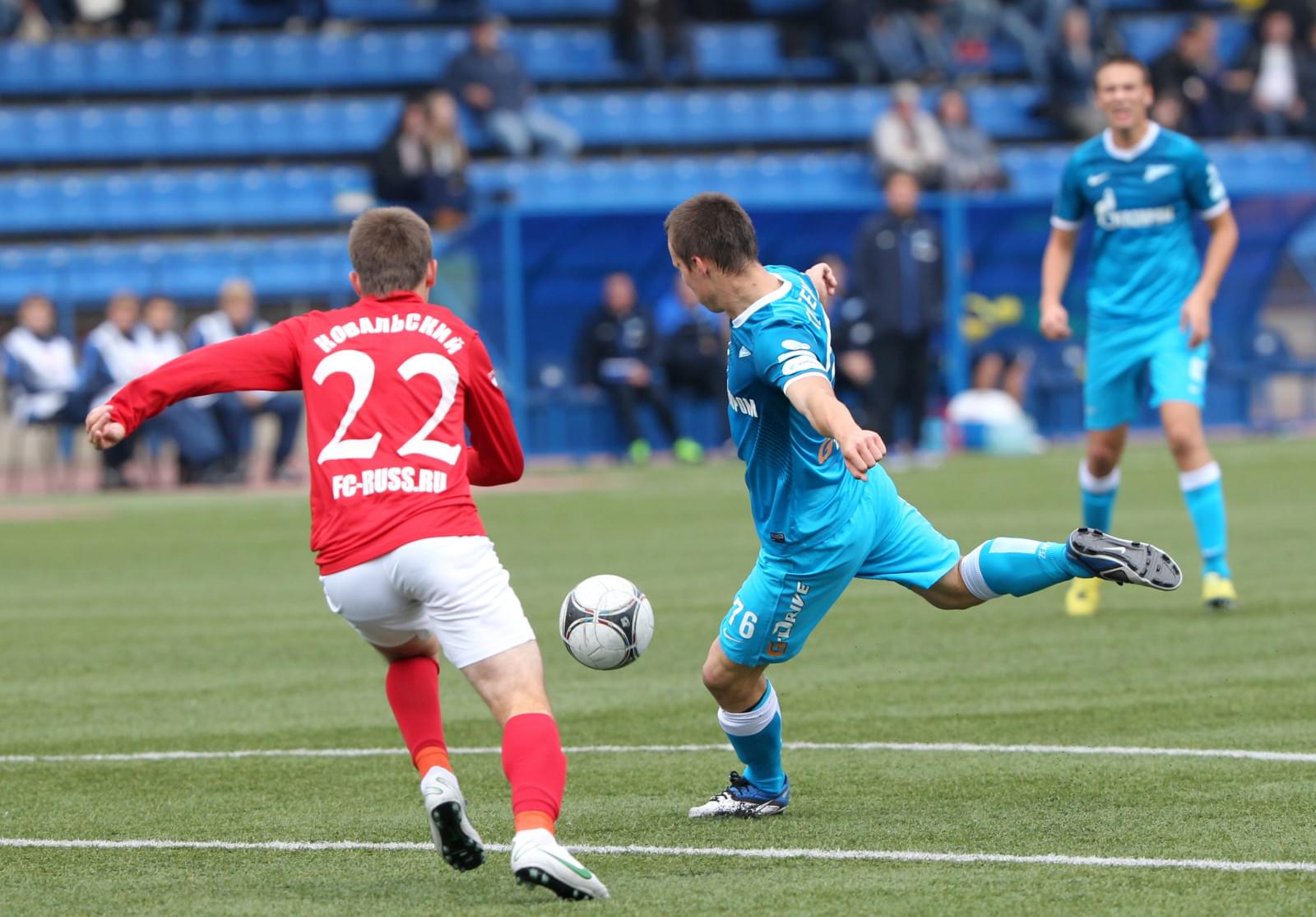 Первенство команд второго дивизиона, зона «Запад», «Зенит-2» — «Русь»