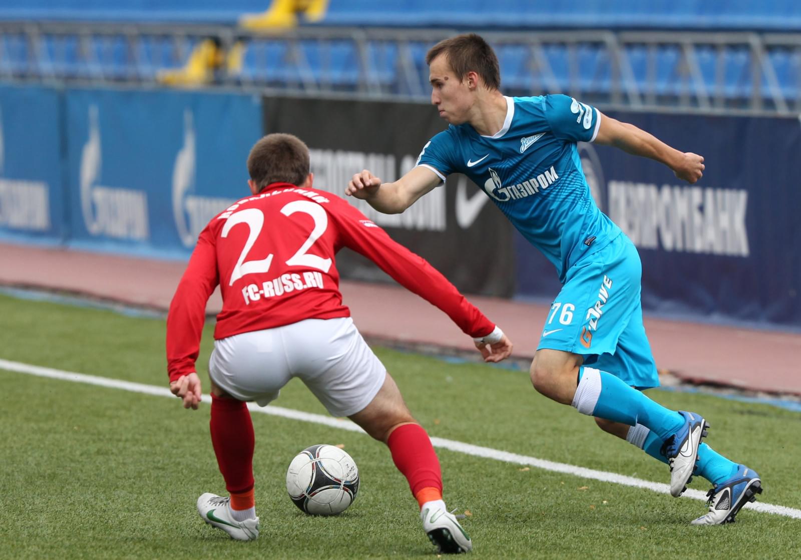 Первенство команд второго дивизиона, зона «Запад», «Зенит-2» — «Русь»