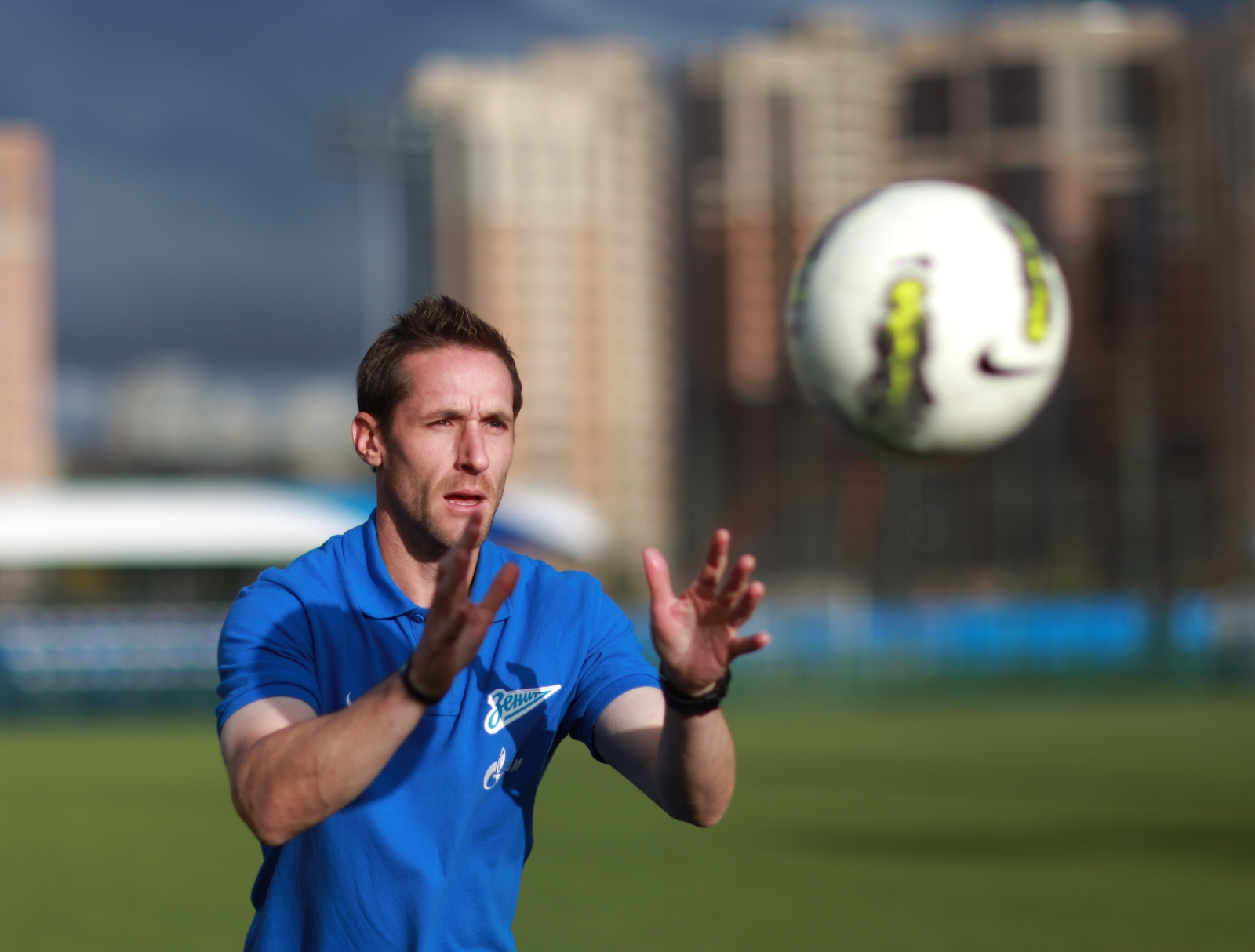 Стивен Джонс, тренер академии Зенита по физподготовке