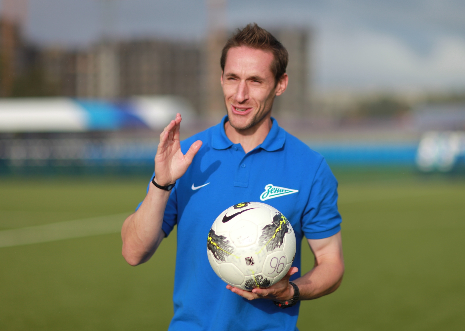 Стивен Джонс, тренер академии Зенита по физподготовке