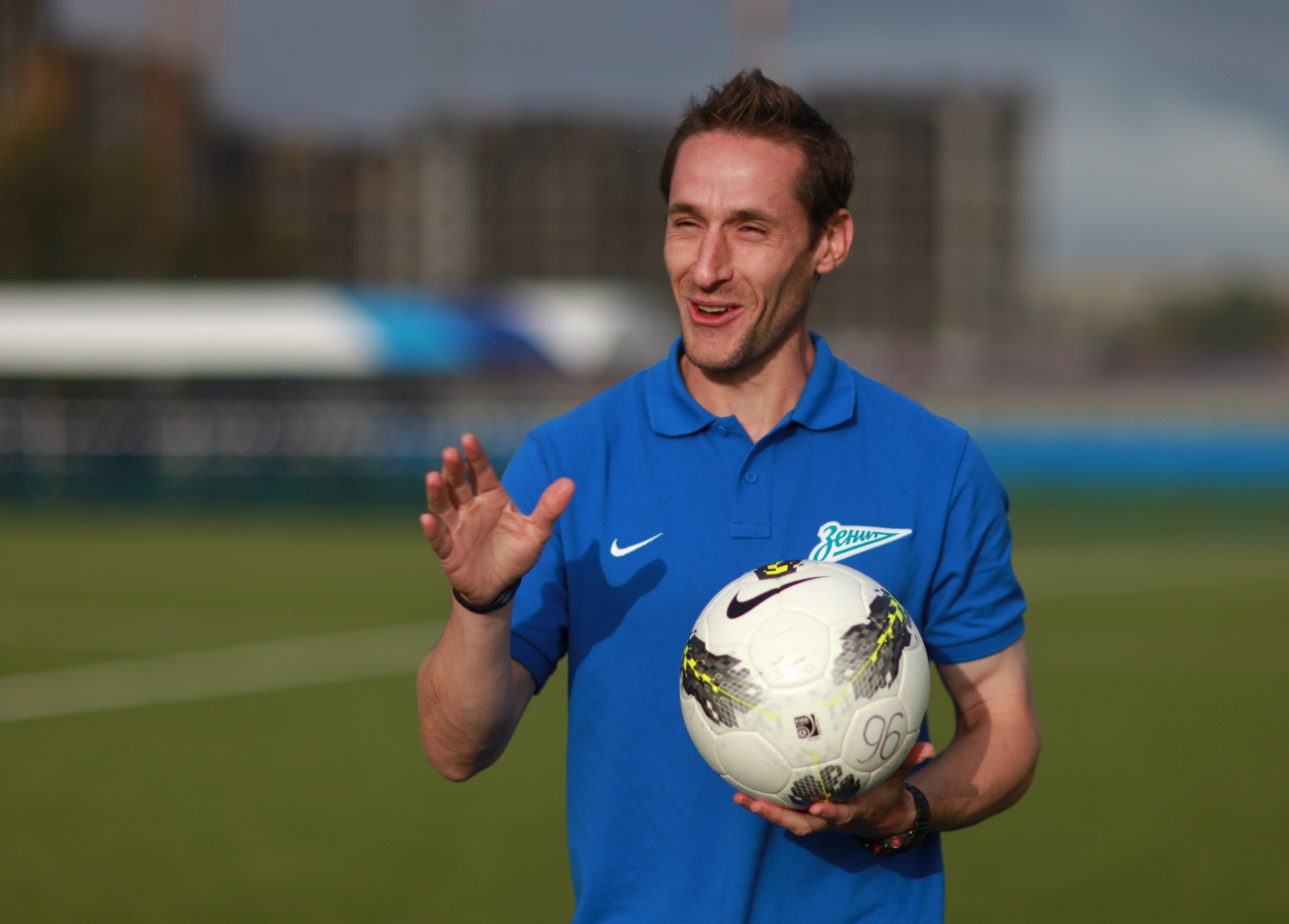 Стивен Джонс, тренер академии Зенита по физподготовке