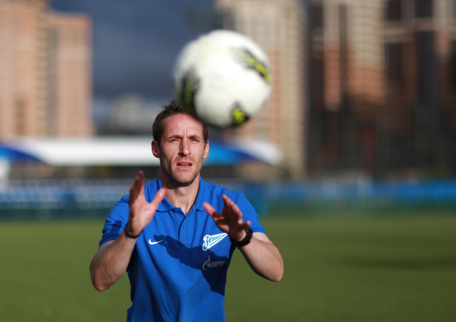 Стивен Джонс, тренер академии Зенита по физподготовке