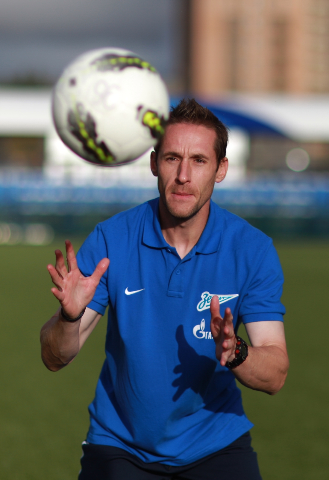 Стивен Джонс, тренер академии Зенита по физподготовке