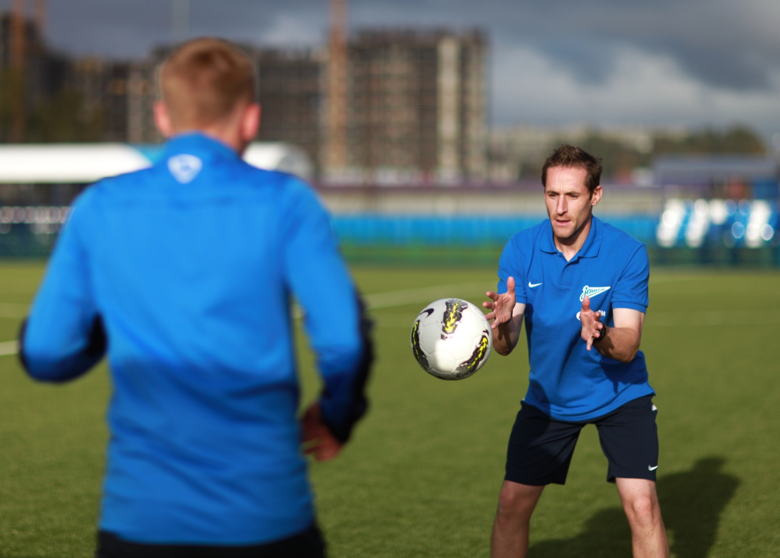 Стивен Джонс, тренер академии Зенита по физподготовке