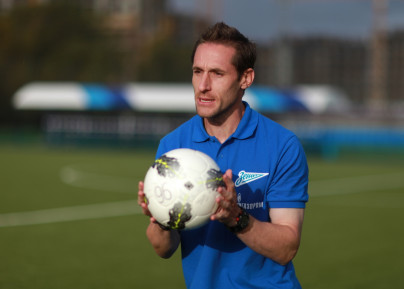 Стивен Джонс, тренер академии Зенита по физподготовке