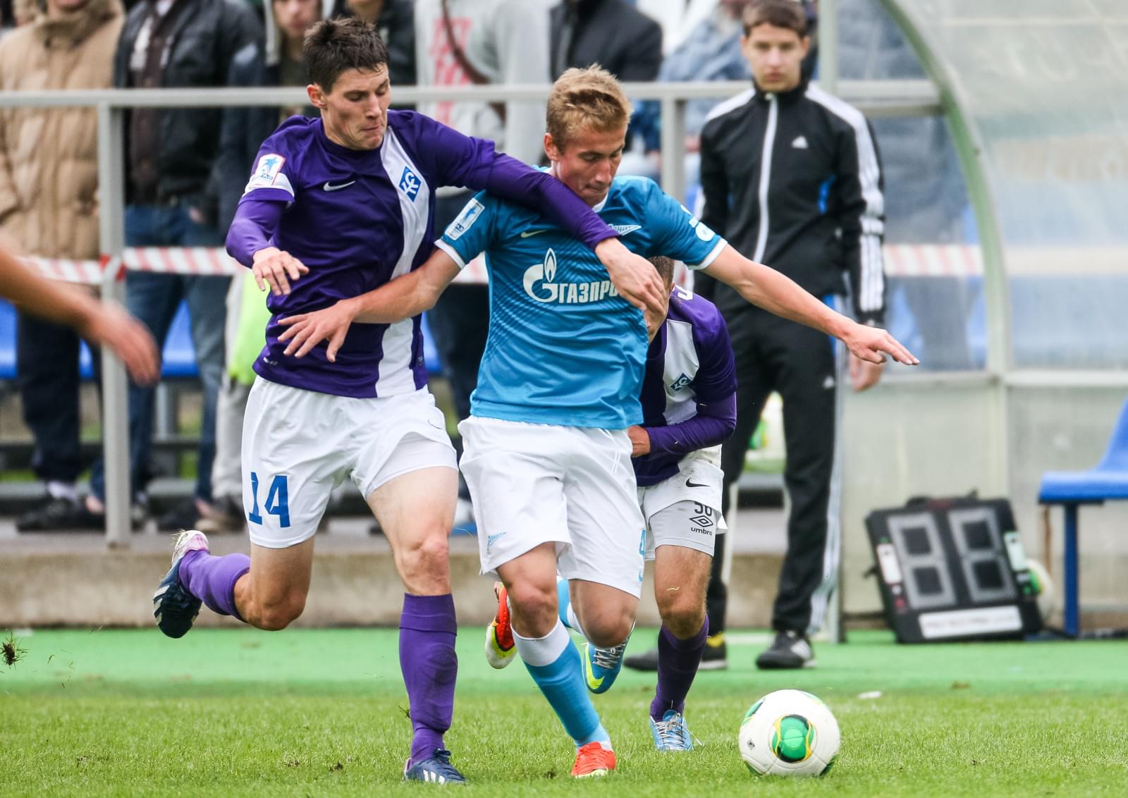 Первенство молодежных команд, 10-й тур, матч «Крылья Советов» — «Зенит»