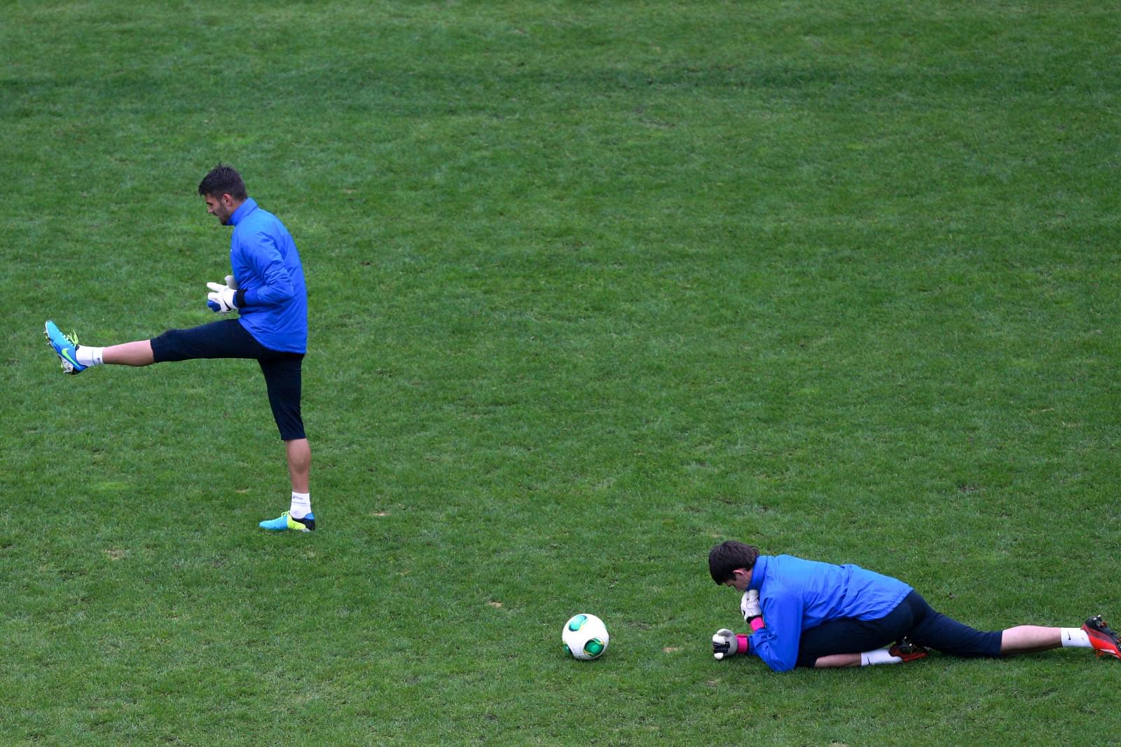 Предыгровое занятие на «Металлурге»