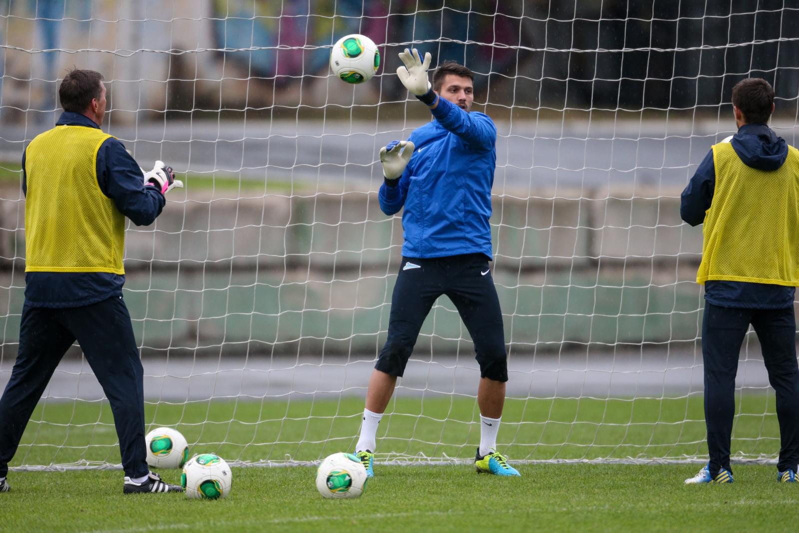 Предыгровое занятие на «Металлурге»