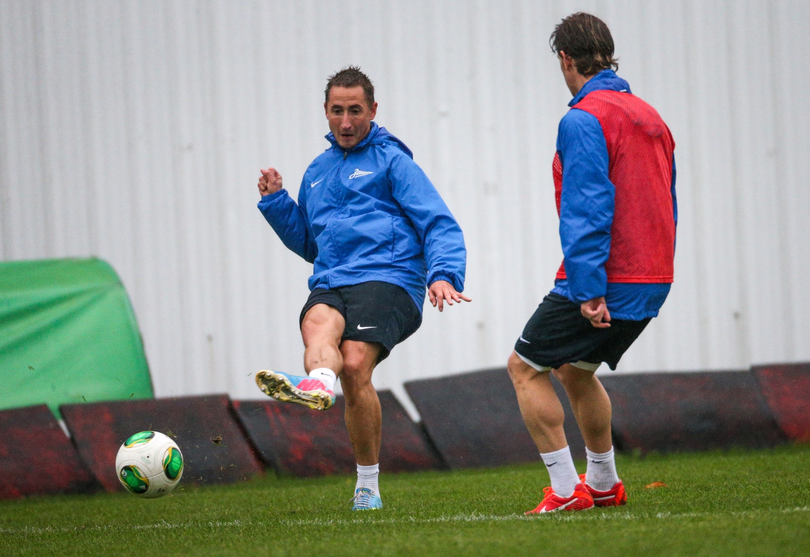 Предыгровое занятие на «Металлурге»