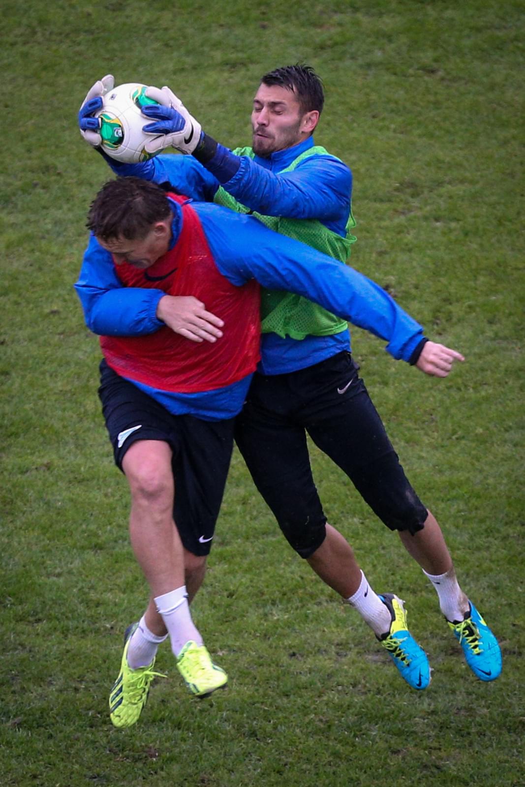 Предыгровое занятие на «Металлурге»