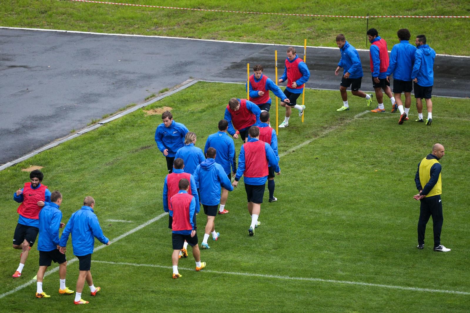 Предыгровое занятие на «Металлурге»