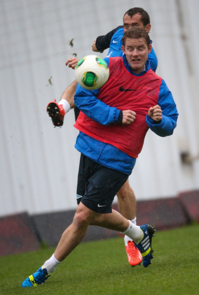 Предыгровое занятие на «Металлурге»