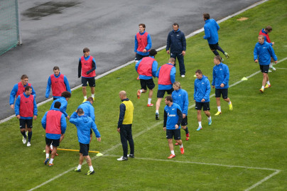 Предыгровое занятие на «Металлурге»