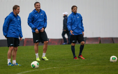 Предыгровое занятие на «Металлурге»