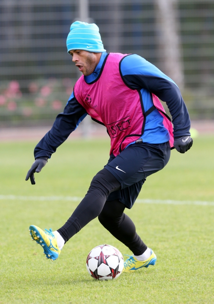 Тренировка  «Зенита» перед  матчем Лиги чемпионов УЕФА 2013/2014, «Зенит» — «Аустрия»