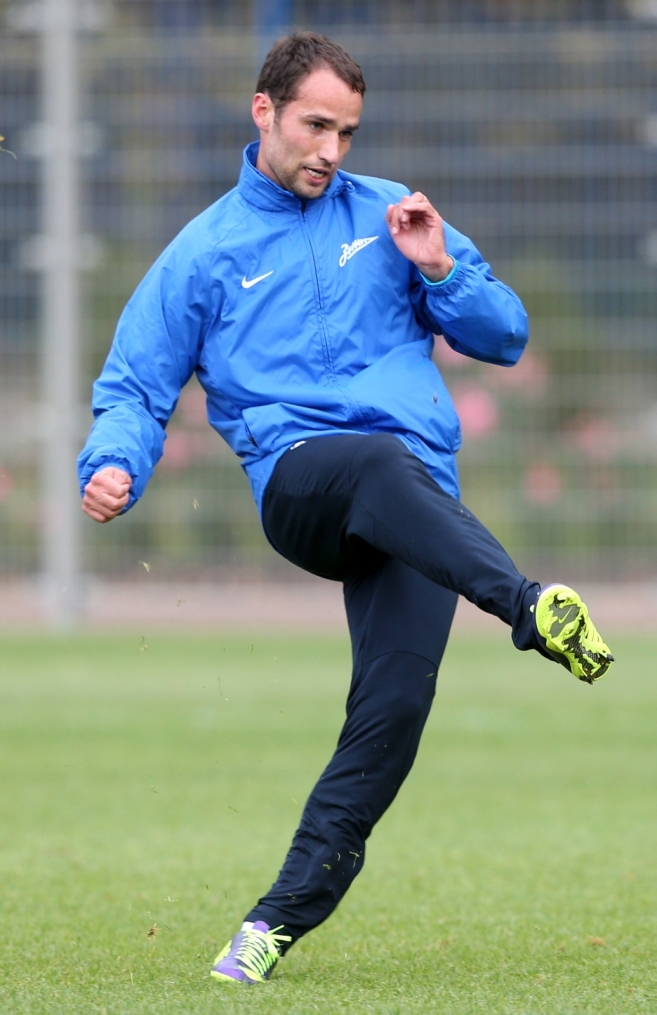 Тренировка  «Зенита» перед  матчем Лиги чемпионов УЕФА 2013/2014, «Зенит» — «Аустрия»