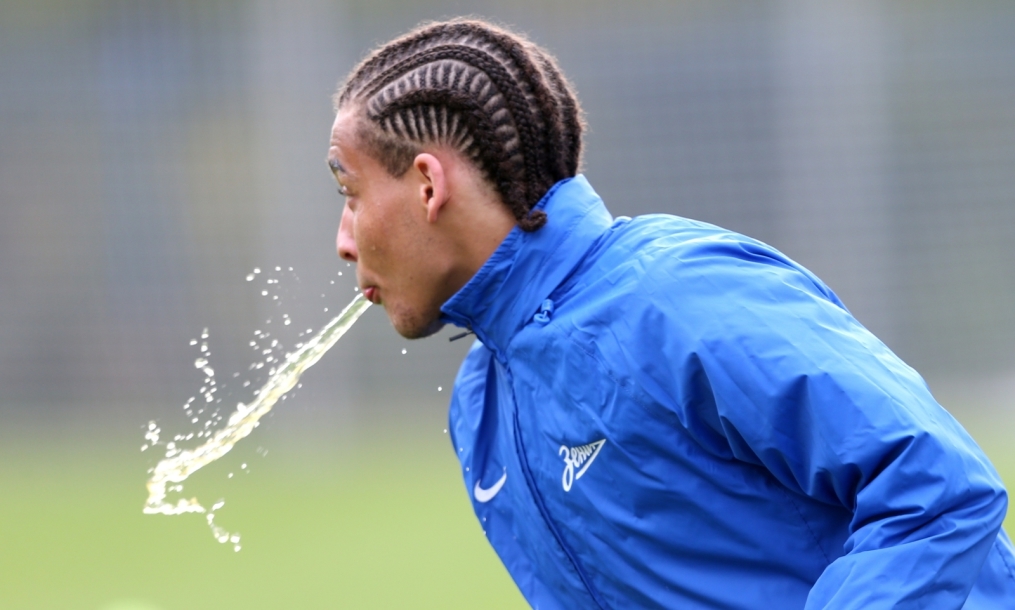 Тренировка  «Зенита» перед  матчем Лиги чемпионов УЕФА 2013/2014, «Зенит» — «Аустрия»