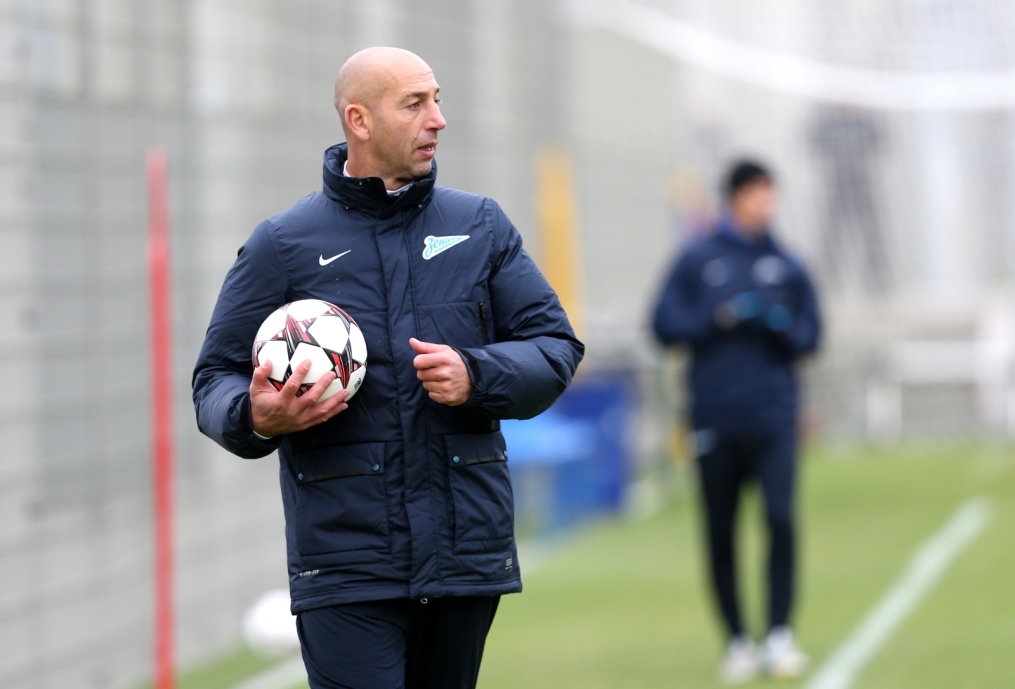 Тренировка  «Зенита» перед  матчем Лиги чемпионов УЕФА 2013/2014, «Зенит» — «Аустрия»