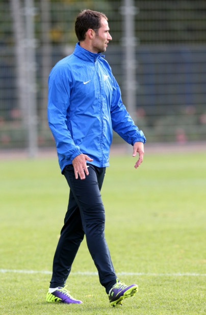 Тренировка  «Зенита» перед  матчем Лиги чемпионов УЕФА 2013/2014, «Зенит» — «Аустрия»