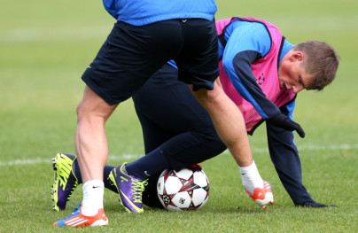 Тренировка  «Зенита» перед  матчем Лиги чемпионов УЕФА 2013/2014, «Зенит» — «Аустрия»